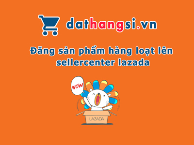 Đăng sản phẩm hàng loạt lên Lazada từ website Dathangsi.vn